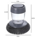 Escova de Limpeza com Dispenser de Detergente - Kit com 2 Unidades My Store