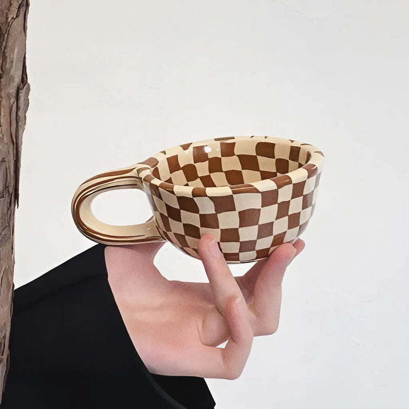 Caneca Gridy Design Cerâmica Art