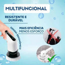 Escova Elétrica de Limpeza Giratória e Ajustável - 7 em 1 Glanori
