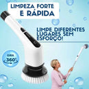 Escova Elétrica de Limpeza Giratória e Ajustável - 7 em 1 Glanori