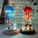 Rosa Love Led - Rosa Encantada na Cúpula de Vidro Minha loja
