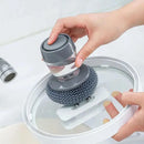 Escova de Limpeza com Dispenser de Detergente - Kit com 2 Unidades My Store