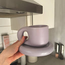Caneca Puffa Design Cerâmica Art