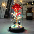 Rosa Love Led - Rosa Encantada na Cúpula de Vidro Minha loja