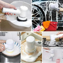 Escova de Limpeza Multifuncional 5 em 1 Para Cozinha e Banheiros Sem Barreiras