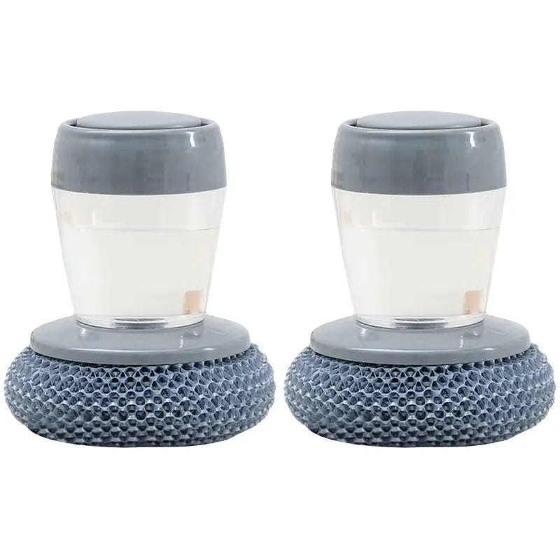 Escova de Limpeza com Dispenser de Detergente - Kit com 2 Unidades My Store