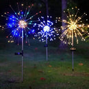 Luminária Led Solar Fogos de Artifício de Jardim Produtgy
