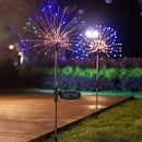 Luminária Led Solar Fogos de Artifício de Jardim Produtgy