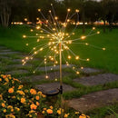 Luminária Led Solar Fogos de Artifício de Jardim Produtgy