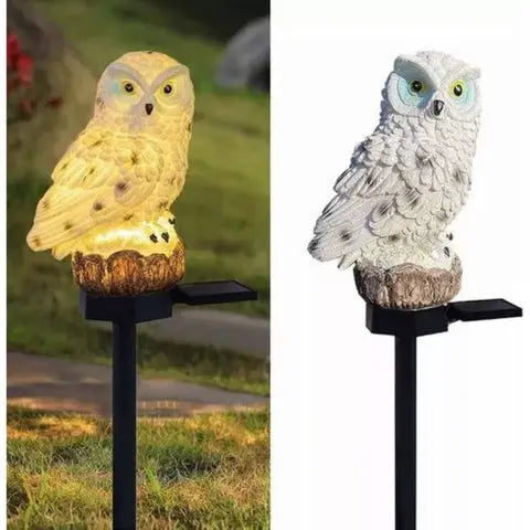 Luminária Led Solar de Coruja Impermeável para Jardim Produtgy