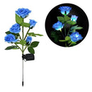 Luminária de Rosa Solar Impermeável para Jardim Produtgy