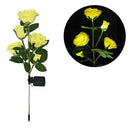 Luminária de Rosa Solar Impermeável para Jardim Produtgy