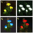 Luminária de Rosa Solar Impermeável para Jardim Produtgy