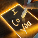 Luminária Criativa de Mesa para Anotações Minha loja