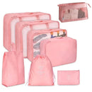 KIT 8 Bolsas Organizadoras á Prova D'água Para Viagem Minha loja