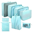 KIT 8 Bolsas Organizadoras á Prova D'água Para Viagem Minha loja