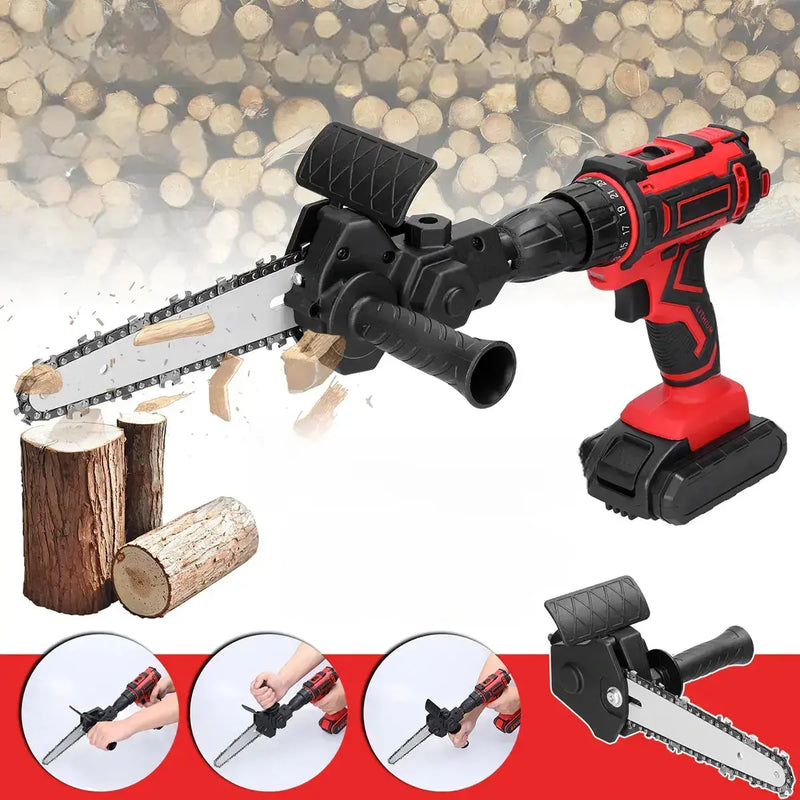 Kit Adaptador de Motosserra para Furadeira e Parafusadeira Elétrica Drill Chainsaw 6 Pol Minha loja