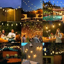 Varal de Luzes com Lâmpadas Bivolt Impermeável para Jardim - GardenLuxe Produtgy