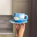 Caneca Nuvola Design Cerâmica Art