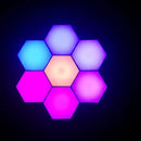 Luminária Hexagonal LED de Parede RGB Minha loja